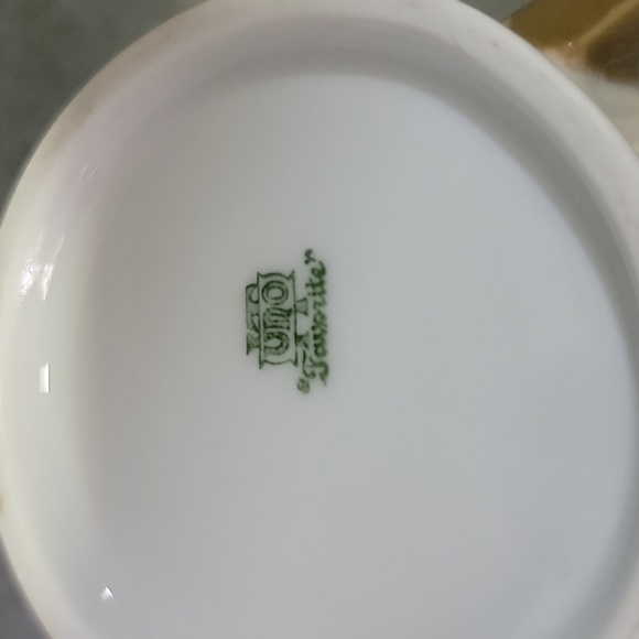 Set Of Art Deco Sugar Bowl And Creamer - Picture 9 of 9